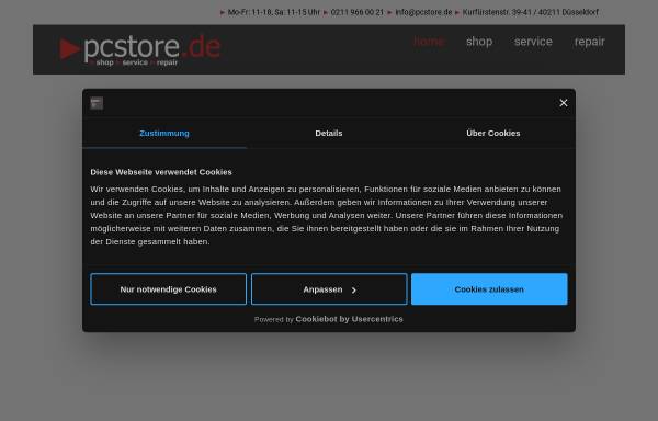 Vorschau von www.pcstore.de, PC Store and More