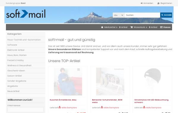 Vorschau von www.softmail.ch, Softmail