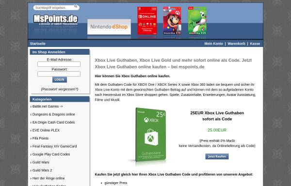 Vorschau von www.mspoints.de, Stephan Gebbers, MSPoints.de
