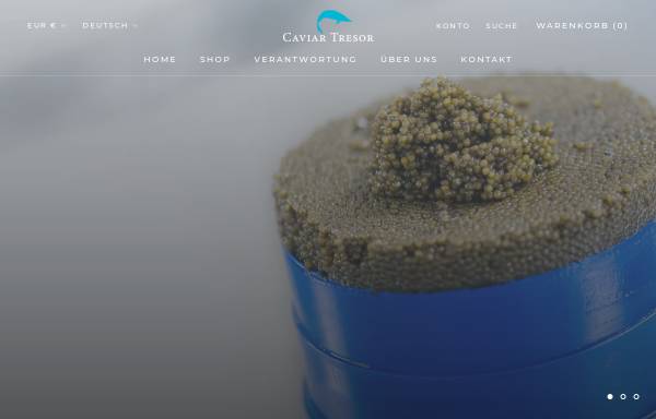 Vorschau von caviartresor.de, Caviar Tresor, Inhaber Houman Ghoreishi