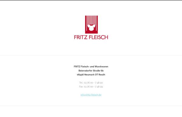 Fritz Fleisch und Wurstwaren Spezialitäten
