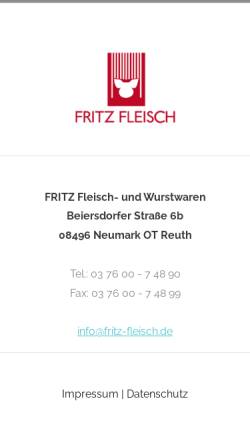 Fritz Fleisch und Wurstwaren Spezialitäten