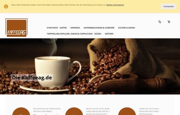 Vorschau von kaffeeag.de, Monique Schreiber