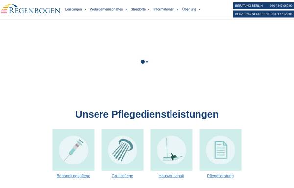 Vorschau von www.hauskrankenpflege-regenbogen.de, Hauskrankenpflege Regenbogen