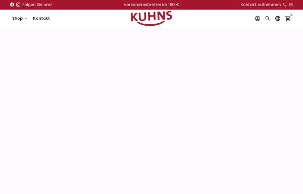 Vorschau von www.shop-whisky-vodka-rum.com, Kuhns Trinkgenuss, Kelterei Kuhn GmbH