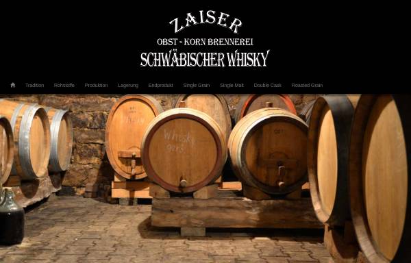 Vorschau von www.schwaebische-whiskybrennerei.de, Obst-Korn Brennerei Zaiser