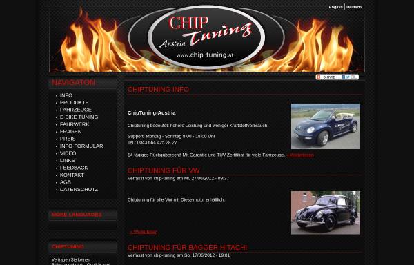 Vorschau von www.chip-tuning.at, Chip Tuning, Wolf Dieter