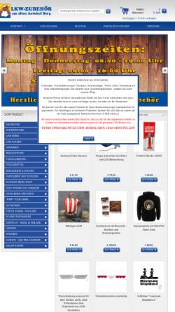 Vorschau der mobilen Webseite www.lkw-zubehoer.de, LKW-Zubehör GmbH