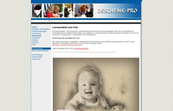 Vorschau von www.geschenk-pro.de, Geschenk-Pro Dipl.-Des. M. Krug