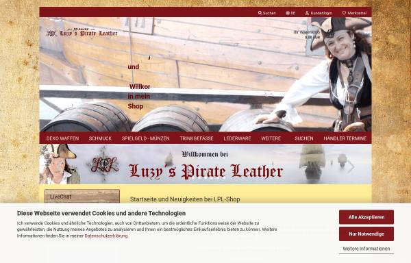 Vorschau von lpl-shop.de, Luzy´s Pirate Leather