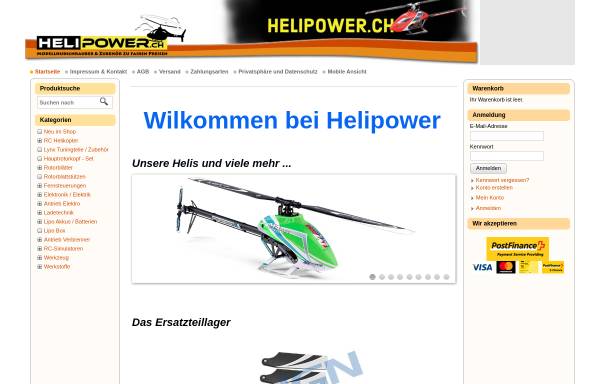 Vorschau von www.helipower.ch, Helipower.ch
