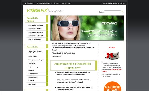 Vorschau von www.raster-brille.de, iM3 s.r.o.