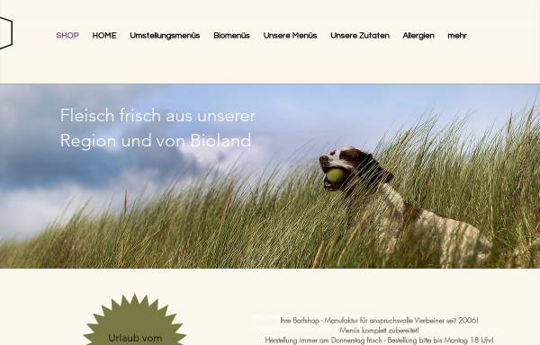 Vorschau von www.barf-komplett-shop.de, Die Futterwölfe