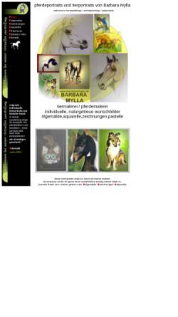 Vorschau der mobilen Webseite www.bm-tierportraits.de, BM-Tierportraits