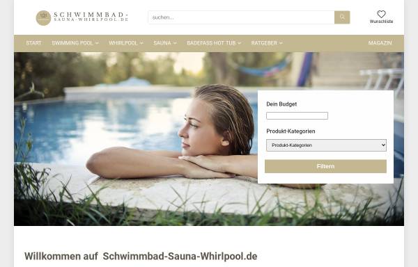 Vorschau von schwimmbad-sauna-shop.de, Schwimmbadfachhandel Schall