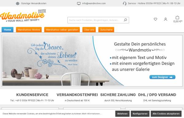 Wandmotive.com, Indula Shopsystem GmbH