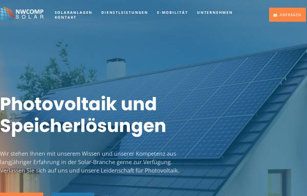 Vorschau von www.nwcomp-solar.de, NwComp Solar GmbH