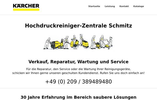 Vorschau von www.kaercher-schmitz.de, Hochdruckreiniger-Zentrale Schmitz GbR