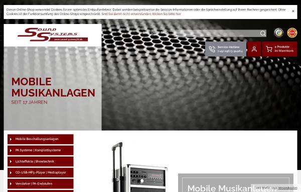 Vorschau von www.sound-systems24.de, Sound-Systems, Gerhard Balk