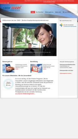 Vorschau der mobilen Webseite www.smh-berlin.de, Schnelle Medizinische Hilfe GmbH