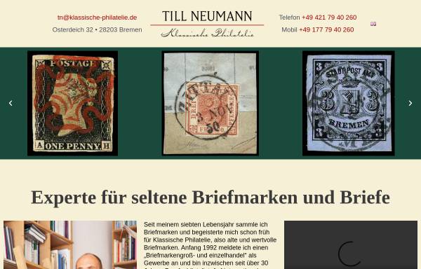 Vorschau von www.klassische-philatelie.de, Klassische Philatelie, Till Neumann