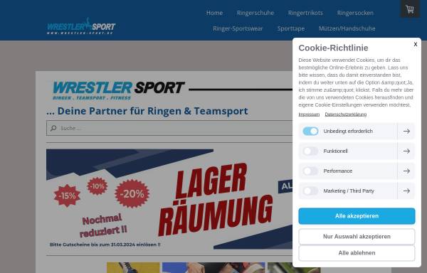 Vorschau von www.wrestler-sport.de, Jens Swyter - Sportmarketing