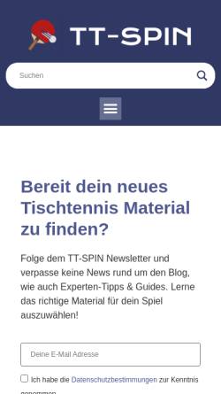 Vorschau der mobilen Webseite www.tt-sport.de, TT-Sport Marcel Arnold