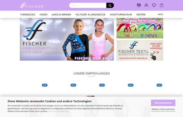 Vorschau von www.fischer-albstadt.de, Fischer Textil
