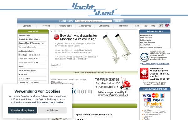Vorschau von www.yacht-steel.com, Nauticnorm Deutschland