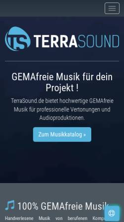 Vorschau der mobilen Webseite www.evermusic.de, Evermusic.de, Geiger & Reinbott GbR