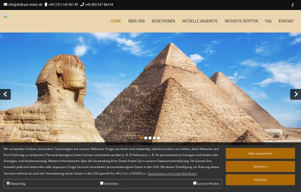Vorschau von www.egypt-pur.de, Egypt-Pur