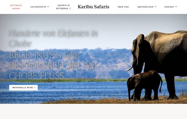 Vorschau von www.karibu-botswana-safaris.de, Karibu Safaris