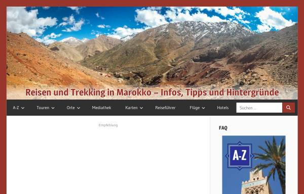 Vorschau von trekking-marokko.de, Trekking in Marokko