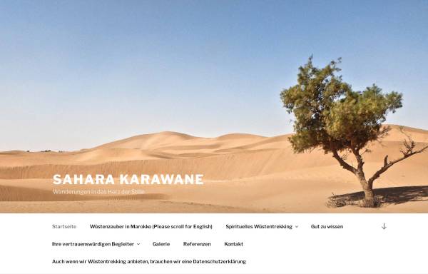 Vorschau von www.sahara-karawane.de, Sahara Karawane
