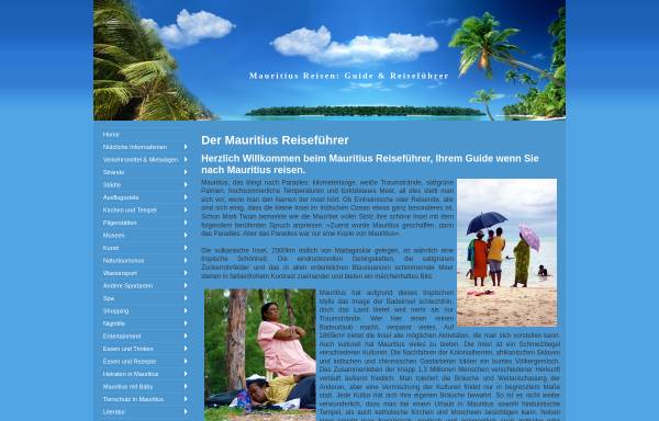 Vorschau von www.xn--der-mauritius-reisefhrer-ftc.de, Der Mauritius Reiseführer