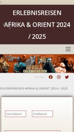 Erlebnisreisen Afrika