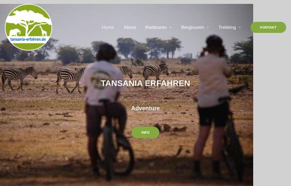 Vorschau von www.tansania-erfahren.de, Tansania erfahren