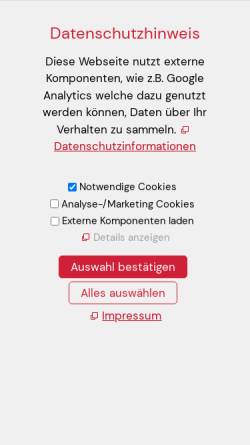 Vorschau der mobilen Webseite www.der-kanadaspezialist.de, Reisebörse Ehingen