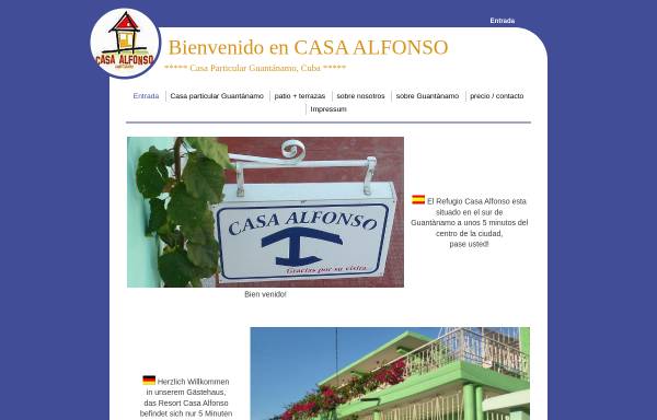 Vorschau von www.casa-alfonso.com, Casa Alfonso