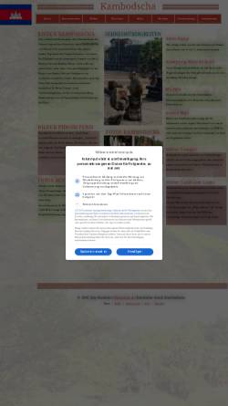 Vorschau der mobilen Webseite kambodscha.fototrip.de, Kambodscha.Fototrip.de