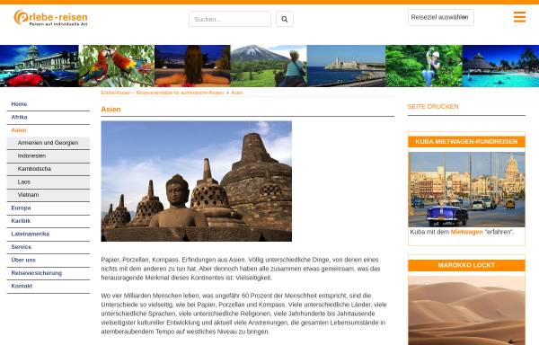 Vorschau von www.erlebe-indochina.de, Erlebe Indochina