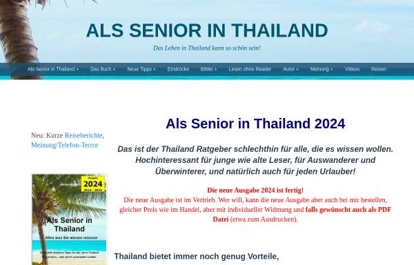 Vorschau von www.senior-in-thailand.de, Als Senior in Thailand