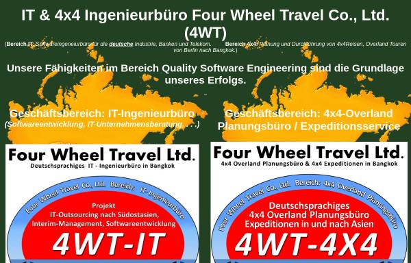 Vorschau von 4wheel.travel, Four Wheel Travel Ltd.