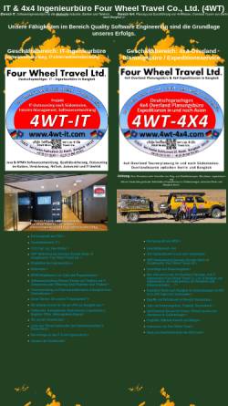 Vorschau der mobilen Webseite 4wheel.travel, Four Wheel Travel Ltd.