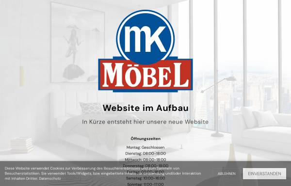 Vorschau von www.mkkrings.com, Möbelhaus MK Krings