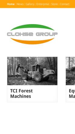 Vorschau der mobilen Webseite www.clohse-group.com, Clohse Group PGmbH