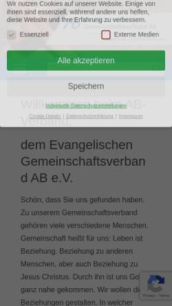 Vorschau der mobilen Webseite ab-verband.org, Evangelischer Gemeinschaftsverband AB e.V.