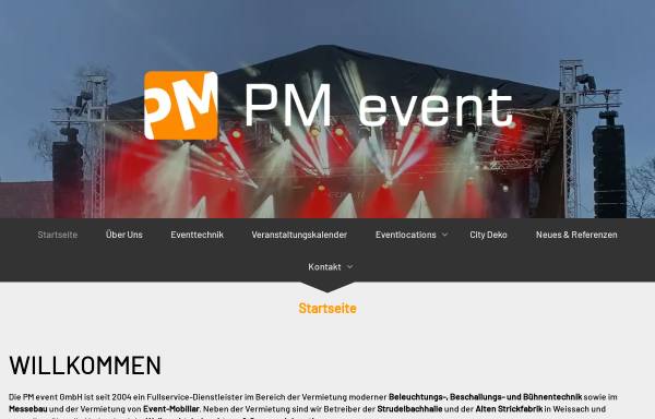 Vorschau von www.pm-event-service.de, PM event service