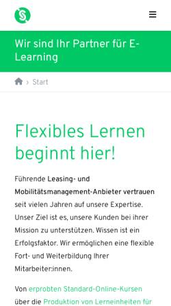 Vorschau der mobilen Webseite lernwelt.weebly.com, Axel Schäfer & Partner GmbH