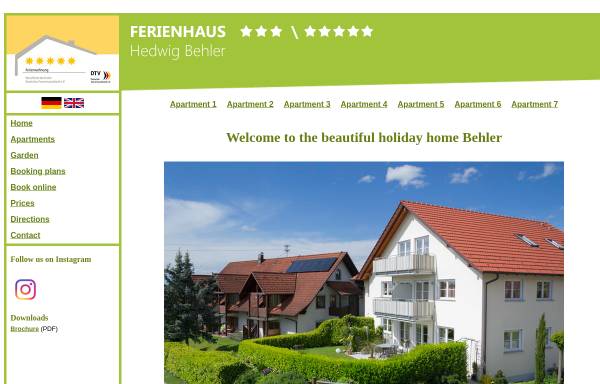 Vorschau von www.ferienhaus-behler.de, Ferienhaus Behler